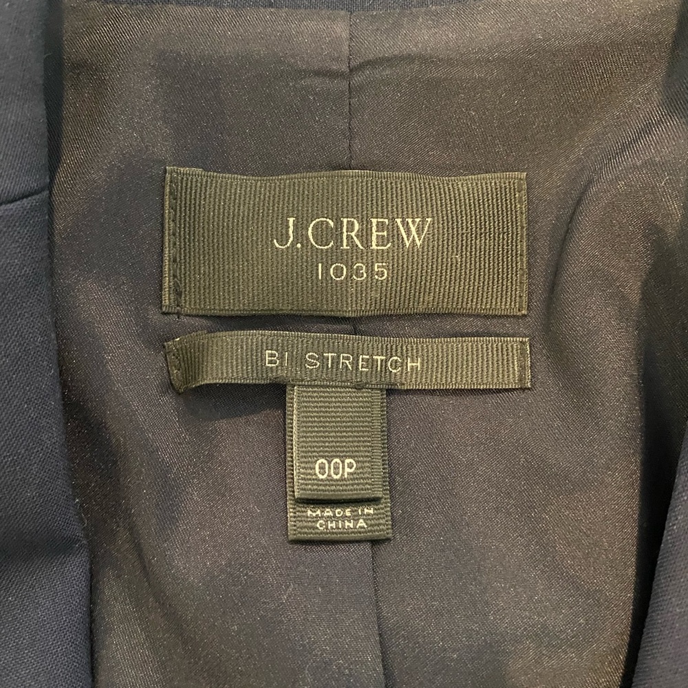 J Crew Navy Women’s Blazer 00P